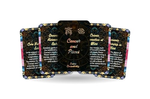 Cancer and Pisces - Zodiac Compatibility - Divination Tools - Oracle cards - Star Sign Compatibility - Horoscope Compatibility Cards Cancer and Pisces - Zodiac Compatibility - Divination Tools - Oracle cards - Star Sign Compatibility - Horoscope Compatibility Cards von Ibiza