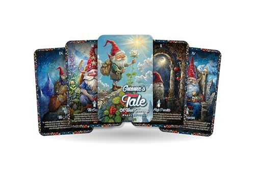 Gnome's Tale - A Tarot Journey - 22 Major Arcana Cards - Divination Tools - Through The Mystical World of Garden Gnomes - Tarot Cards von Ibiza