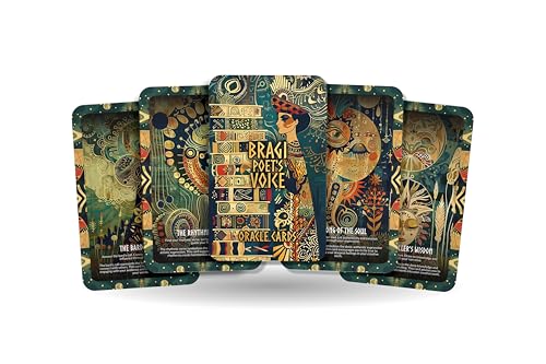 Ibiza Tarot Bragi – Poet's Voice Orakeldeck-Karten – Umarmung der Beredsamkeit und Weisheit der Poesie von Ibiza