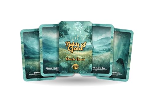 Ibiza Tarot Fields of Gold Oracle Cards - Eine einzigartige spirituelle Reise, inspiriert von Lyrics, Achtsamkeitskarten von Ibiza