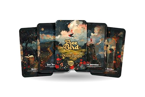 Ibiza Tarot Free Bird Oracle Cards – A unique spiritual journey – Inspired by Lyrics – Achtsamkeitskarten von Ibiza