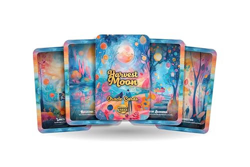 Ibiza Tarot Harvest Moon Oracle Cards – Eine einzigartige spirituelle Reise, inspiriert von Lyrics, Achtsamkeitskarten von Ibiza