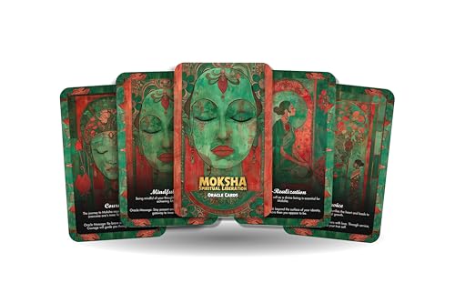 Ibiza Tarot Moksha - Spirituelle Befreiung - Orakelkarten - Eine einzigartige spirituelle Reise - Führung der Seelen in Richtung Befreiung und ultimativer Erleuchtung. von Ibiza