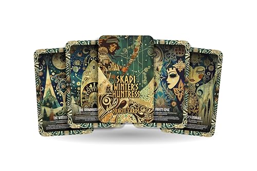 Ibiza Tarot Skadi - Winter's Huntress Oracle Deck Cards - Die Herausforderungen der Kälte meistern und Widrigkeiten erobern von Ibiza