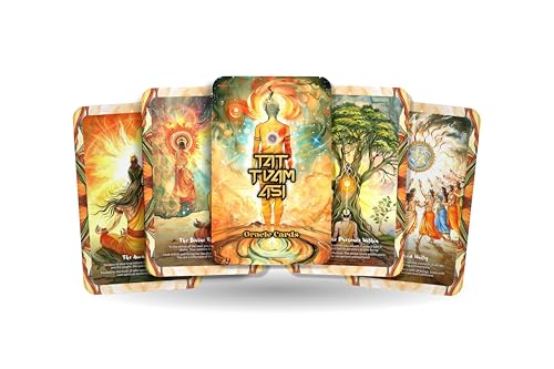 Ibiza Tarot Tat Tvam Asi Oracle: Connect with the universal truth of I am that with this 22 card deck, guiding you on a journey of self-realisierung and spiritual growth. Ibiza Tarot Tat Tvam Asi Oracle: Connect with the universal truth of I am that with this 22 card deck, guiding you on a journey of self-realisierung and spiritual growth. von Ibiza