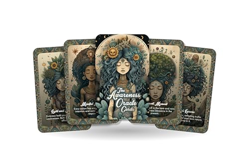 Ibiza Tarot The Awareness Oracle Cards | Wahrsager-Orakelkarten Deck für Anfänger | Authentisches Leseerlebnis - Set mit 22 Karten von Ibiza