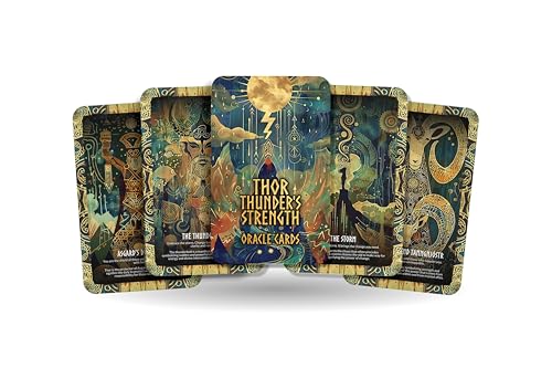 Ibiza Tarot Thor – Thunder's Strength Orakeldeck-Karten – Nutzen Sie die gewaltige Kraft des Donners und der Widerstandsfähigkeit von Ibiza