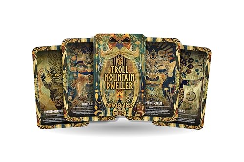 Ibiza Tarot Troll - Mountain Dweller Oracle Deck Cards - Erkundung der Weisheit und Einsamkeit bergiger Terrains von Ibiza