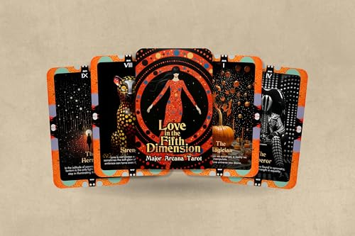 Love in the Fifth Dimension - Major Arcana Tarot - Inspired by Yayoi Kusama Tarot Deck - Fortune Telling - Divination Tools - Tarot Gift von Ibiza