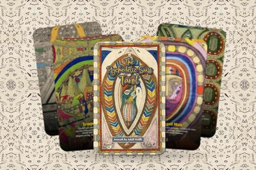 The Psychedelic Swiss Tarot - Major Arcana - Adolf Wölfli - Tarot Deck - Fortune Telling - Divination Tools - Tarot Gift - Illustrated Cards von Ibiza