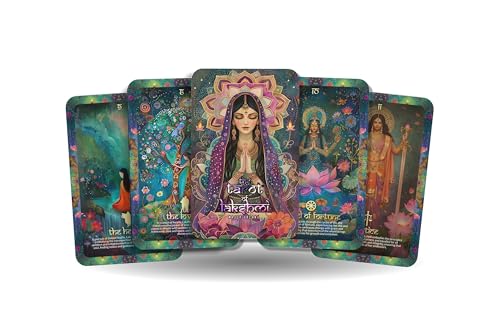 The Tarot of Lakshmi - 22 Major Arcana - A Unique Spiritual Journey - The Hindu Goddess Known for Fortune and Spiritual Wisdom. von Ibiza