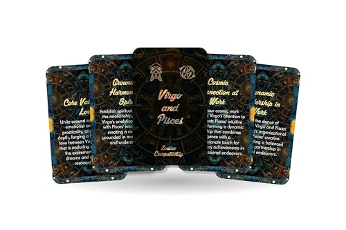 Virgo and Pisces - Zodiac Compatibility - Divination Tools - Oracle cards - Star Sign Compatibility - Horoscope Compatibility Cards Virgo and Pisces - Zodiac Compatibility - Divination Tools - Oracle cards - Star Sign Compatibility - Horoscope Compatibility Cards von Ibiza