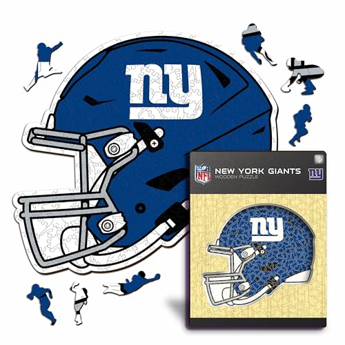 Iconic Puzzles - 100% nachhaltiges Holz mit offizieller Lizenz, Farbe New York Giants, M, 270 Stück Iconic Puzzles - 100% nachhaltiges Holz mit offizieller Lizenz, Farbe New York Giants, M, 270 Stück von Iconic Puzzles