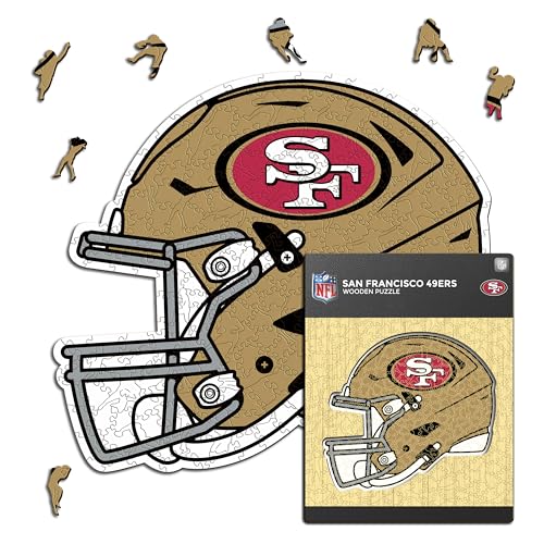 Iconic Puzzles - 100% nachhaltiges Holz mit offizieller Lizenz, Farbe San Francisco 49ers, S, 150 Stück Iconic Puzzles - 100% nachhaltiges Holz mit offizieller Lizenz, Farbe San Francisco 49ers, S, 150 Stück von Iconic Puzzles