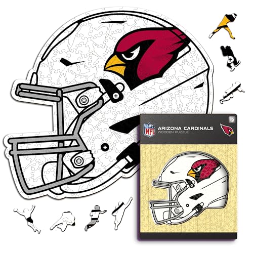 Iconic Puzzles - 100% nachhaltiges Holzpuzzle mit offizieller Lizenz, S, 150 Stück, Arizona Cardinals Iconic Puzzles - 100% nachhaltiges Holzpuzzle mit offizieller Lizenz, S, 150 Stück, Arizona Cardinals von Iconic Puzzles