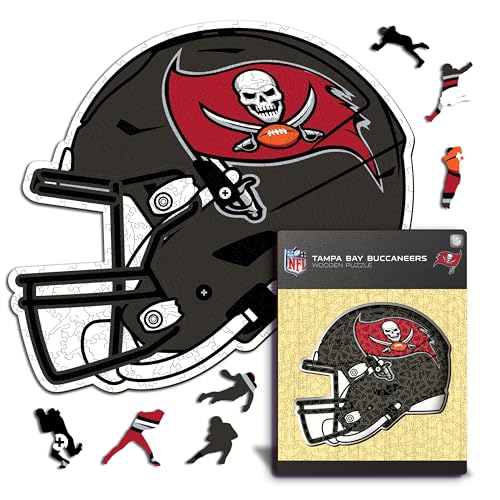 Iconic Puzzles - Helm Tampa Bay Buccaneers, offiziell Lizenziertes NFL Holzpuzzle, 100% nachhaltig, Geschenk für Erwachsene und Kinder, Größe S, 150 Stück Iconic Puzzles - Helm Tampa Bay Buccaneers, offiziell Lizenziertes NFL Holzpuzzle, 100% nachhaltig, Geschenk für Erwachsene und Kinder, Größe S, 150 Stück von Iconic Puzzles