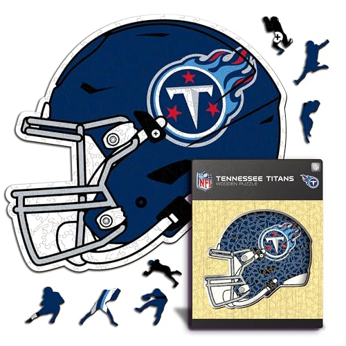 Iconic Puzzles -Puzzle aus Holz, 100% nachhaltig mit offizieller Lizenz, L, 500 Stück, Tennessee Titans Iconic Puzzles -Puzzle aus Holz, 100% nachhaltig mit offizieller Lizenz, L, 500 Stück, Tennessee Titans von Iconic Puzzles