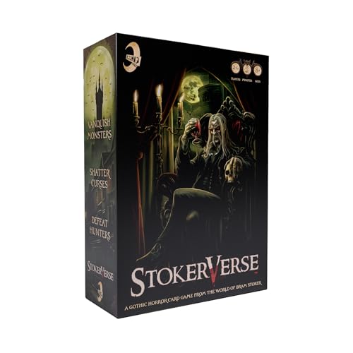 Iconiq Studios Stokerverse - Gothic Horror Kartenspiel - Bram Stoker - Dracula - Einfach zu lernen und zu spielen - Spaß & Strategisch von Iconiq Studios