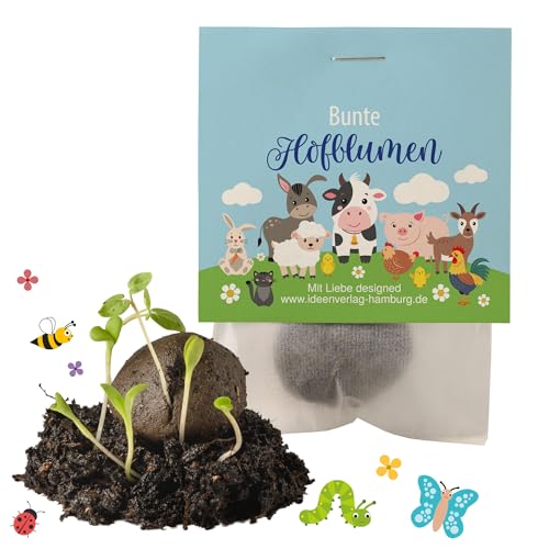 10x „Bauernhof“ Samenbomben – Mitgebsel Kindergeburtstag & Geschenk Kinder – Blumensamen Saatbomben mit Tieren – Saatkugeln Natur lernen – nachhaltige Kinder Mitbringsel & Give-aways 10x „Bauernhof“ Samenbomben – Mitgebsel Kindergeburtstag & Geschenk Kinder – Blumensamen Saatbomben mit Tieren – Saatkugeln Natur lernen – nachhaltige Kinder Mitbringsel & Give-aways von Ideenverlag HAMBURG