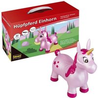 Idena Hüpfpferd Einhorn mit Sternen pink 59x23x53cm von Iden