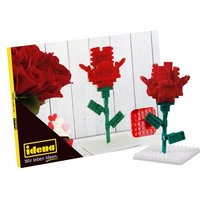 Idena Minibausteine Postkarte Rose von Iden