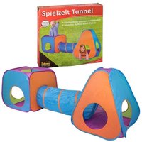 Idena Spielzelt Tunnel für Kinder 265x95x100cm von Iden