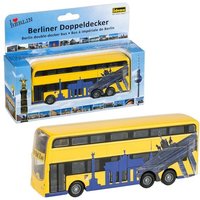 Idena Berliner Doppeldecker Bus mit Rückzug 14cm Idena Berliner Doppeldecker Bus mit Rückzug 14cm von Idena