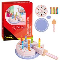 Idena Geburtstagstorte Holz mehrfarbig Ø15cm 15 Teile Idena Geburtstagstorte Holz mehrfarbig Ø15cm 15 Teile von Idena