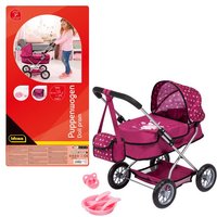 Idena Puppenwagen Smarty mit Tasche und Korb 58x37,5x57cm Idena Puppenwagen Smarty mit Tasche und Korb 58x37,5x57cm von Idena
