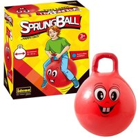 Idena Sprungball Happy Face rot Ø45-50cm Idena Sprungball Happy Face rot Ø45-50cm von Idena