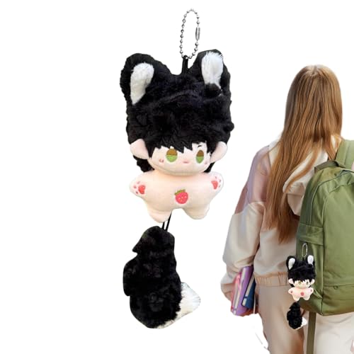 Idezek Anime-Plüschtiere,Anime-Kuscheltiere - Plüsch-Rucksack-Ornament-Anhänger - Sammelspielzeug, Plüschtiere, kleine Plüschtiere für Kinder und Erwachsene von Idezek