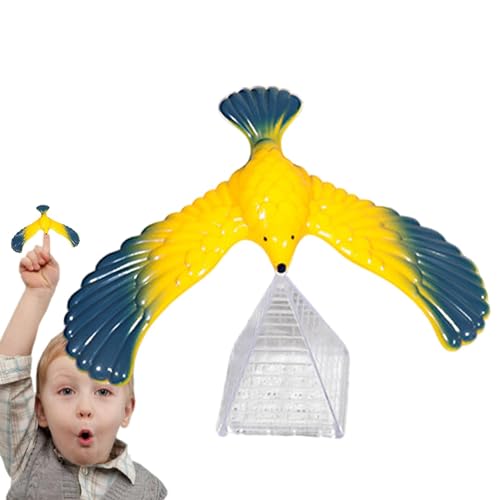 Idezek Balancierender Vogel, Balancierender,Balancierender Vogel Schwerkraftvogel | Nostalgisches Neuheits-Balance-Spielzeug, Kinder-Physik-Spielzeug für Halloween, Weihnachten, Kinder, Erwachsene von Idezek