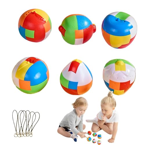 Idezek Denksport-Puzzle für Kinder, Denksport-Puzzle | Intelligenzspielzeug für Kinder,Denksport-Puzzlespiel, pädagogisches 3D-Freischalt-Interlock-Puzzle-Spielzeug für Kinder von Idezek