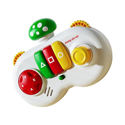 Idezek Kids Busy Game Board Travel,Kids Busy Game Board Controller - Pilz-Sensorbrett-Spielzeug,Kinderspiel, sensorisches Spielzeug, interaktives sensorisches Brettspielzeug, feine Aktivität, von Idezek