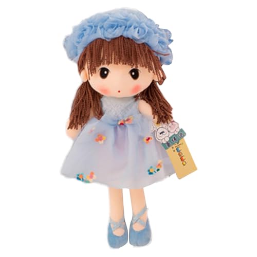 Idezek Plüsch-Stoffpuppen-Figurenspielzeug, weiche Mädchen-Stoffpuppe, Niedliche ausgestopfte Prinzessinnen-Schlafspielzeuge, Sleeping Cuddle Buddy Princess Doll Spielzeug für Kinder, Kinder, Mädchen, von Idezek