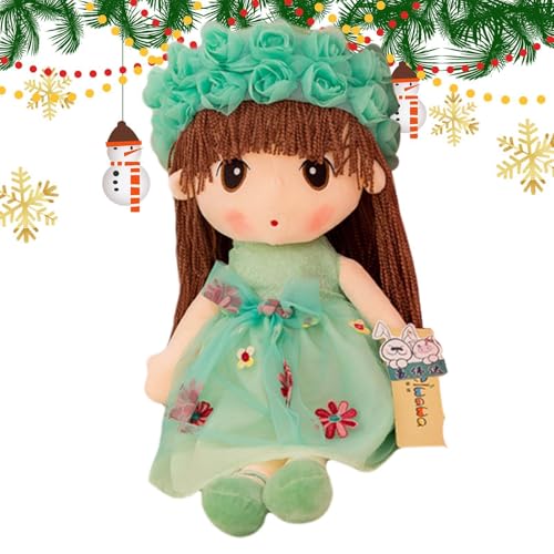 Idezek Plüsch-Stoffpuppen-Figurenspielzeug, weiche Mädchen-Stoffpuppe - Schlafende gefüllte Prinzessinnen-Plüschspielzeuge für Mädchen,Sleeping Cuddle Buddy Princess Doll Spielzeug für Kinder, Kinder, von Idezek