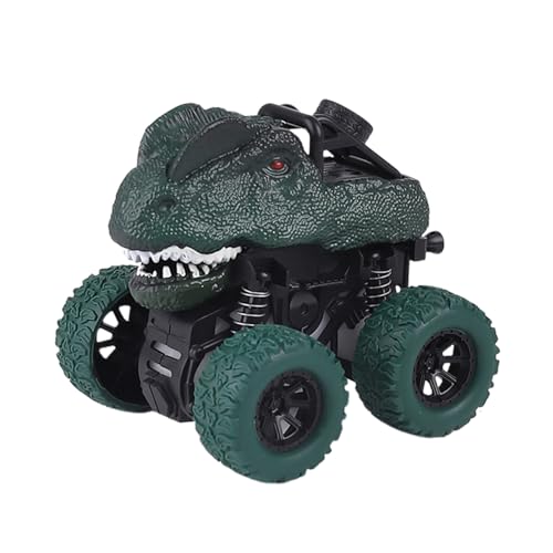 Idezek Push-and-Go-Autos - Pädagogische Dinosaurierautos | Tierautospielzeug, Reibungsspielzeug für Kinder Jungen und Mädchen im Alter von 3–8 Jahren, Dinosaurierspielzeug, Geschenke für Geburtstags von Idezek