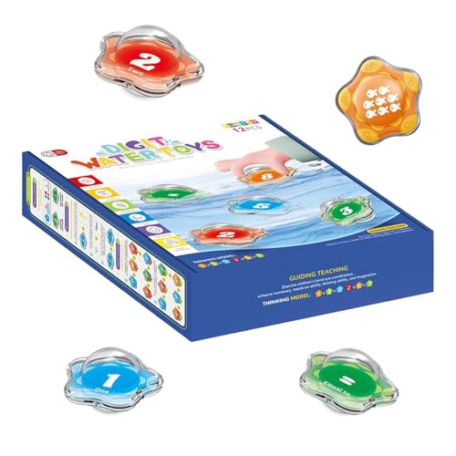 Idezek Wasserspielzeug für Kleinkinder,Badespielzeug für Kleinkinder,Lustiges Badewannen-Alphabet-Buchstaben-Set, Badewannenspielzeug für Kleinkinder - Niedliches pädagogisches Wasser-Pool-Spielzeug, von Idezek