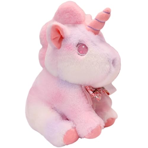 IhLux Einhorn Plüschtier, Kinder Plüach mit Einhoin Stofftier Kuscheltier, Stofftier Plüschtier Kuscheltier, Mädchen Einhorn Geschenk zum Geburtstag 28 cm von IhLux