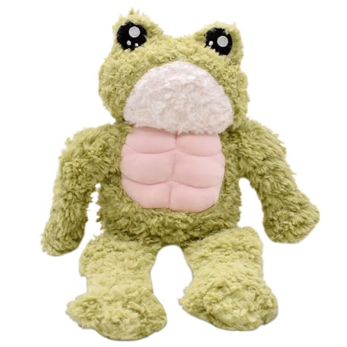 IhLux Frosch Plüschtiere, Süße Plüschpuppen, Kinder Plüschtiere, Gefüllte Plüschtier Schmusetier Frosch Plüschpuppen Spielzeug für Geschenk Kinder 35CM -C von IhLux