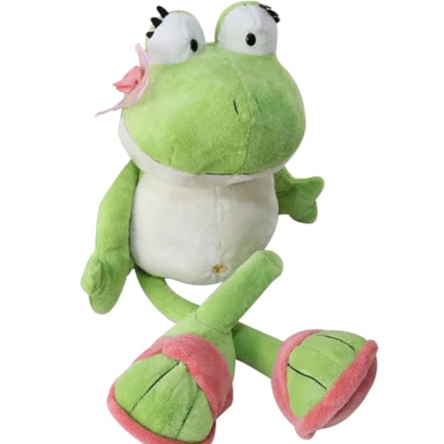 IhLux Süße Plüschpuppen, Frosch Plüschtiere, Kinder Plüschtiere, Kuscheltier Pinguin Plüschtier für Kinder, Gefüllte Plüschtier Schmusetier Frosch Plüschpuppen Spielzeug für Geschenk Kinder 35CM-A von IhLux