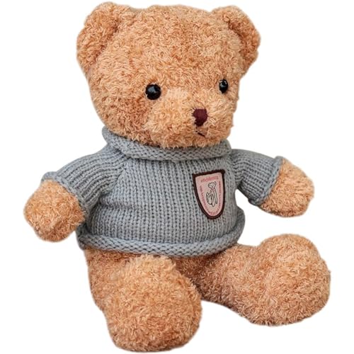 IhLux Teddybär Kuscheltier, 30 cm Teddybär Klein, Teddybär Plüschteddy Kuscheltier Schmusetier, Teddy Bär zum Kuscheln und Spielen für Kinder, weich waschbar von IhLux