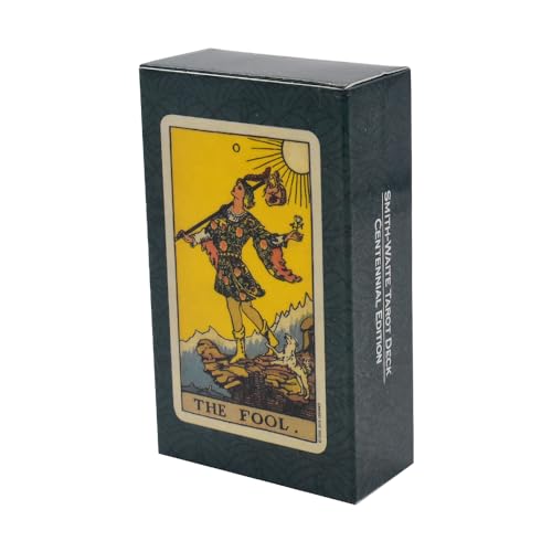 IhLux Radiant Smith Waite Tarot Tarot, Tarot Cards Set 78 Stück with Colorful Box Zukunft Telling Spielkarten Set mit Ratgeber für Home Party, Anfänger und professionelle Spieler von Guoml