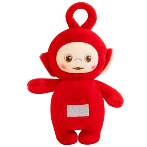 Teeletubbies Plüsch Toy, 45 cm Roter Po Teeletubbies Ausgestopftes Puppe, Kawaii Cartoon Charaktere Sammlerstück Stofftier,Party Dekorative Artikel Für Kinder und Erwachsene Gleichermaßen Geeignet von IhLux