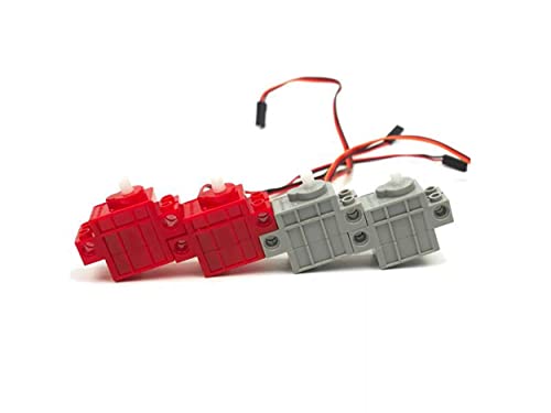 360° Red Color Geek Servo & 270° Gray Color Geek Motor with Wire for Lego/Micro:bit/Ardui/Raspberry Pi 360° Red Color Geek Servo & 270° Gray Color Geek Motor with Wire for Lego/Micro:bit/Ardui/Raspberry Pi von Iiunius