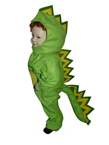 Ikumaal Drachen-Kostüm, F01 80-86, für Baby Babies Klein-Kind, Dino Drache Kostüm-e Fasching Karneval Kleinkinder-Karnevalskostüme Kinder-Faschingskostüme von Ikumaal