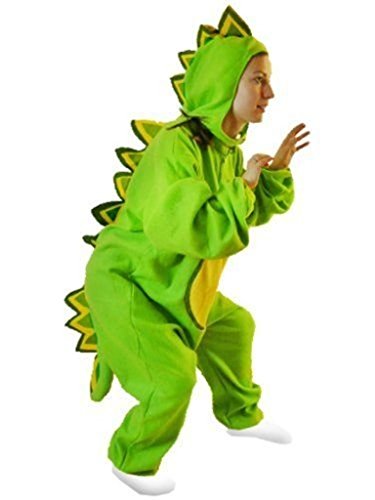 Ikumaal Drachen-Kostüm, F01 L-XL, für Erwachsen-e Männer Frau-en, Dino Drache Märchen Kostüm-e Fasching Karneval Fasnacht Faschingskostüm-e Karnevalskostüm-e von Ikumaal