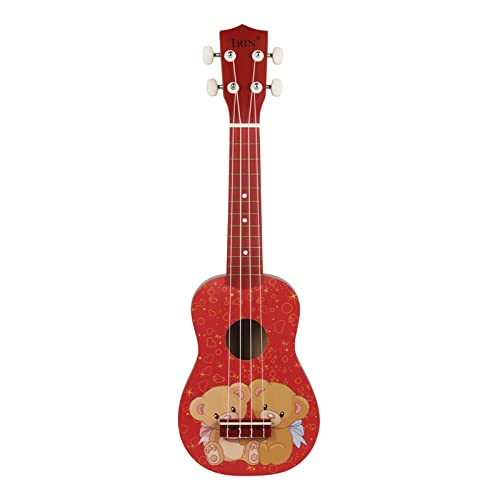 4 Saiten Kleinkind Musikinstrumente Kinder Kleine Gitarre Pädagogisches Musikinstrument 21 Zoll Professionelle Ukulele von Illkjasfc