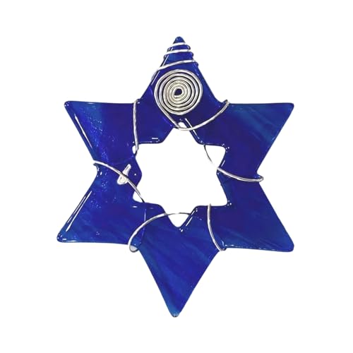 Hanukkah-Stern-Anhänger zum Aufhängen, Dekoration, kreativ, festlicher Charm, Dekoration für Party, Urlaub, Feiern von Illkjasfc