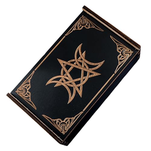 Illkjasfc Push Pull Tarot Karten Box Astrologie Schmuckkästchen Holz Tarot Karten Aufbewahrungskoffer Für Wahrsagerei Hexen Dekoration von Illkjasfc